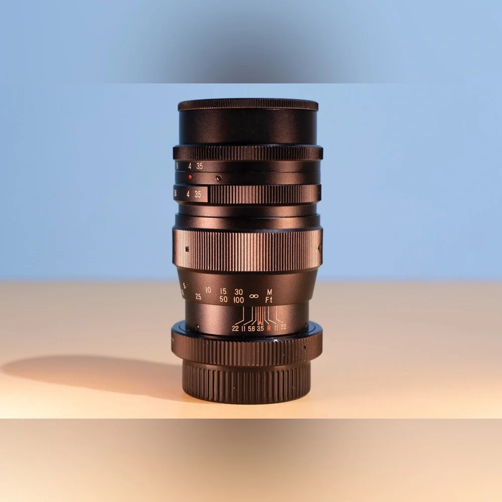 Vintage Tele Vivitar 135mm f/3.5 Manual Focus Lens